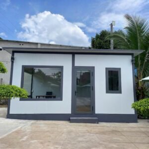 Nhà lắp ghép mái bằng diện tích 24m2